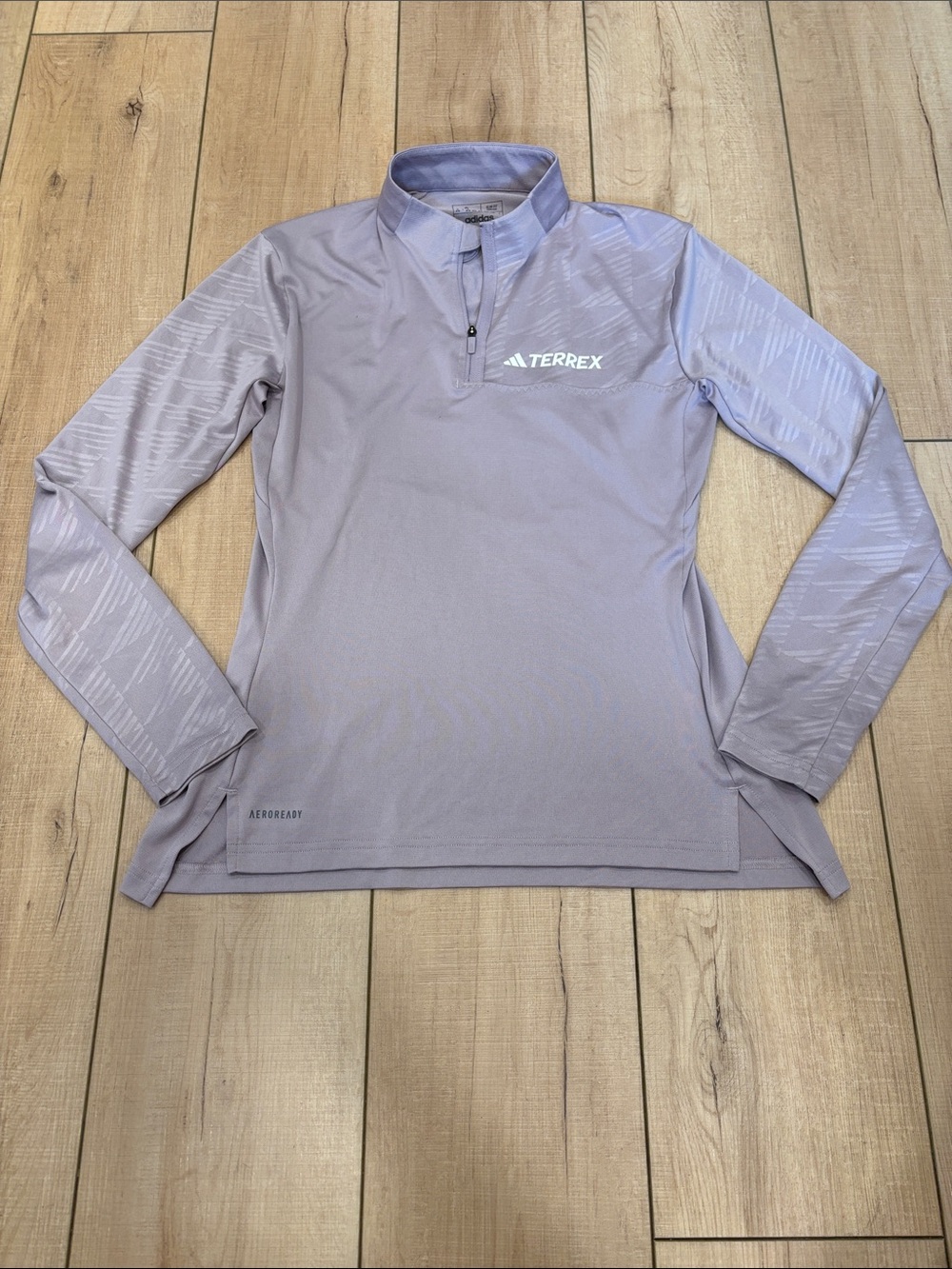 adidas Terrex Light Lavender 1/4 Zip Pullover